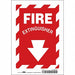 Safety Sign 10 in x 7 in Vinyl