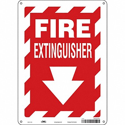J7049 Safety Sign 14 in x 10 in Aluminum