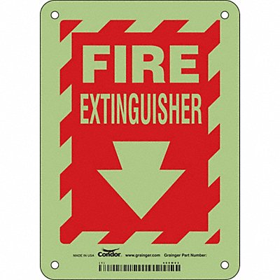 Safety Sign 7 in x 5 in Polyethylene
