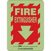Safety Sign 7 in x 5 in Polyethylene