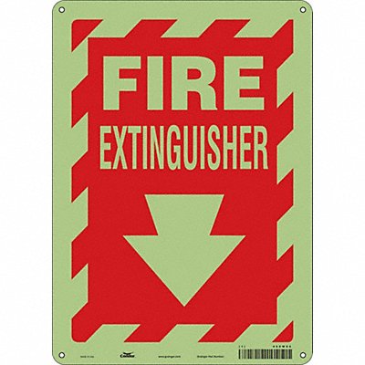 Safety Sign 14 in x 10 in Polyethylene