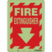 Safety Sign 14 in x 10 in Polyethylene