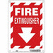J7049 Safety Sign 10 in x 7 in Polyethylene