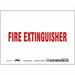 Safety Sign 5 in x 7 in Vinyl