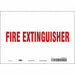 Safety Sign 7 in x 10 in Vinyl