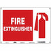 Safety Sign 10 in x 14 in Aluminum
