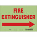 Safety Sign 7 in x 10 in Glow Vinyl