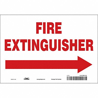 Safety Sign 7 in x 10 in Vinyl