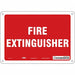 Safety Sign 7 in x 10 in Aluminum