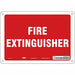 Safety Sign 7 in x 10 in Polyethylene