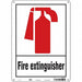 Safety Sign 14 in x 10 in Polyethylene