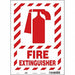 Safety Sign 14 in x 10 in Vinyl