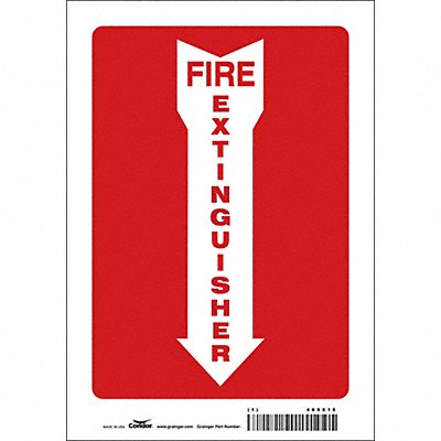 Safety Sign 10 in x 7 in Vinyl