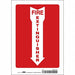 Safety Sign 10 in x 7 in Vinyl