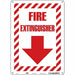 Safety Sign 14 in x 10 in Polyethylene