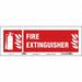 Safety Sign 5 in x 14 in Vinyl