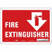 Safety Sign 7 in x 10 in Aluminum
