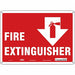 Safety Sign 10 in x 14 in Aluminum