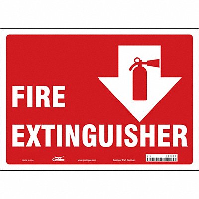 Safety Sign 10 in x 14 in Vinyl