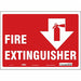 Safety Sign 10 in x 14 in Vinyl
