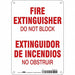 Safety Sign 10 in x 7 in Aluminum