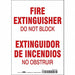 Safety Sign 10 in x 7 in Vinyl