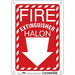 Safety Sign 10 in x 7 in Polyethylene
