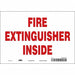 Safety Sign 7 in x 10 in Vinyl