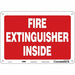 Safety Sign 7 in x 10 in Aluminum