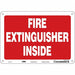 Safety Sign 7 in x 10 in Polyethylene