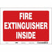 Safety Sign 7 in x 10 in Vinyl