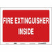 Safety Sign 10 in x 14 in Vinyl