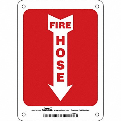 Safety Sign 7 in x 5 in Vinyl
