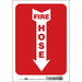 Safety Sign 10 in x 7 in Vinyl