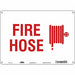Safety Sign 10 in x 14 in Polyethylene