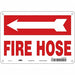 Safety Sign 7 in x 10 in Polyethylene