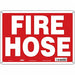 Safety Sign 10 in x 14 in Polyethylene