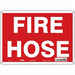 Safety Sign 10 in x 14 in Aluminum