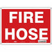 Safety Sign 10 in x 14 in Polyethylene