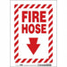 J7051 Safety Sign 10 in x 7 in Vinyl