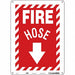 Safety Sign 14 in x 10 in Aluminum