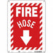 Safety Sign 14 in x 10 in Polyethylene