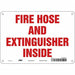 Safety Sign 7 in x 10 in Polyethylene