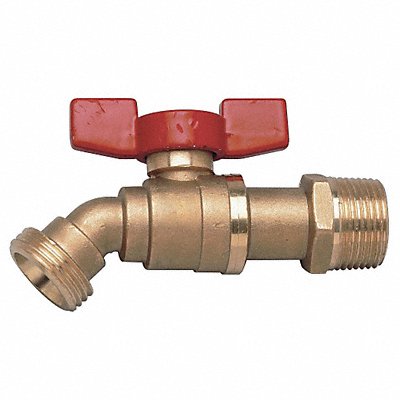 Boiler Drain Valve 1/2 In MNPT Brass