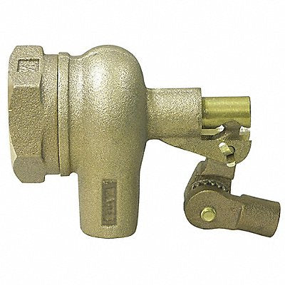 Float Valve 1-1/4 In Bronze Pipe Mount