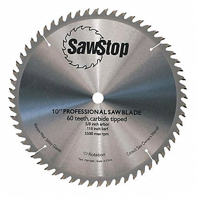 Circular Saw Blade 10 in Blade 60 Teeth