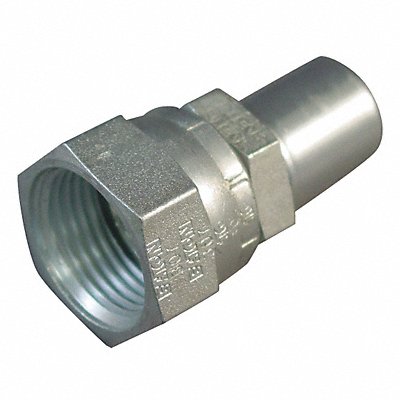 Crimp Fitting 3/8 I.D. 3/4 F JIC