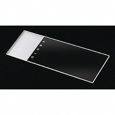 Microscope Slide Clear/White PK144