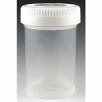 Airtight Jar 90 mL 76 mm H White PK400