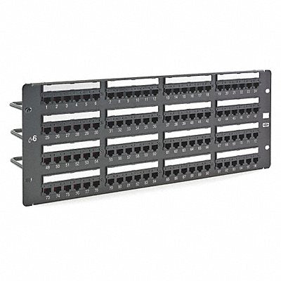 Patch Panel 6.97in.H 6 Category Steel